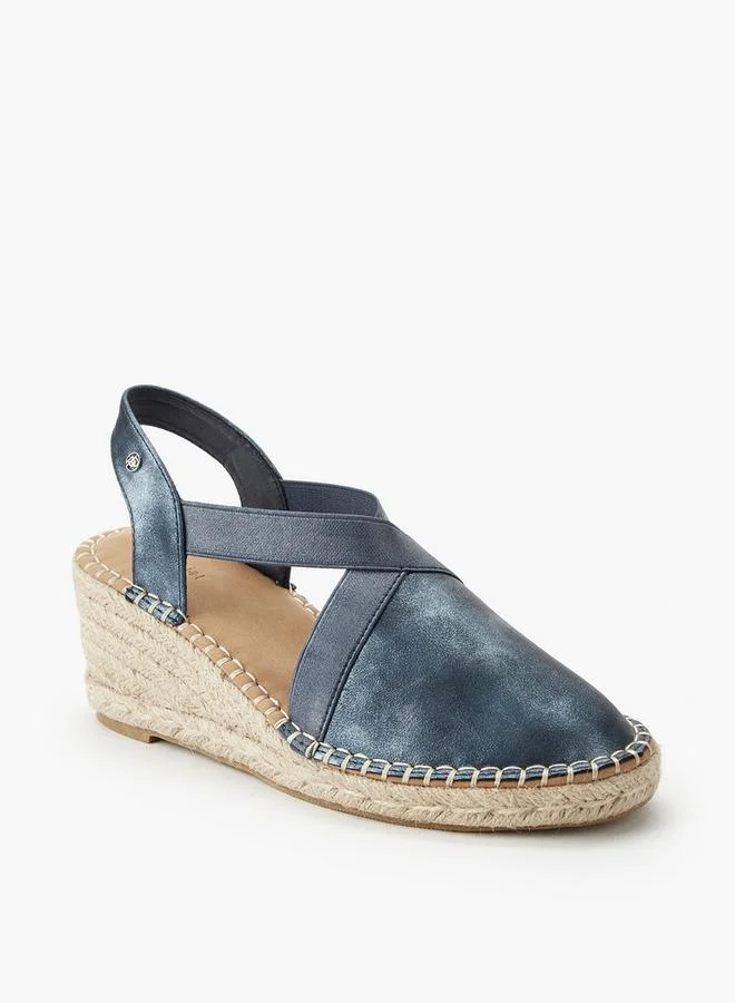 ببرمنة Women Wedge Heel Slingback Espadrilles